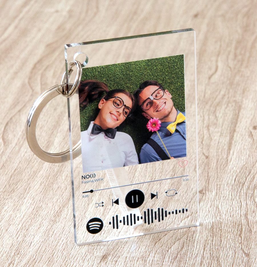 Portachiavi Spoty Rettangolare