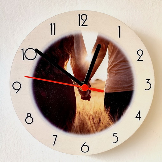 Orologio da parete in Legno compensato da 4 mm