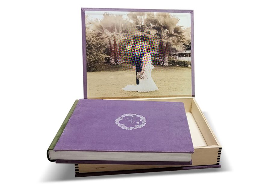 Box Luxury Louvre Violet